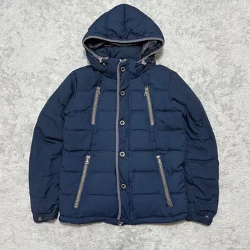 BEAMS HEART 다운 자켓 남성용 S 네이비 CB33