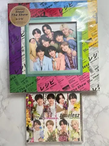 timelesz Steal The Show / 레시피 FC 한정판 DVD