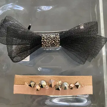 신궁 컴플렉스 비즈 스와로브스키 머리핀 세트