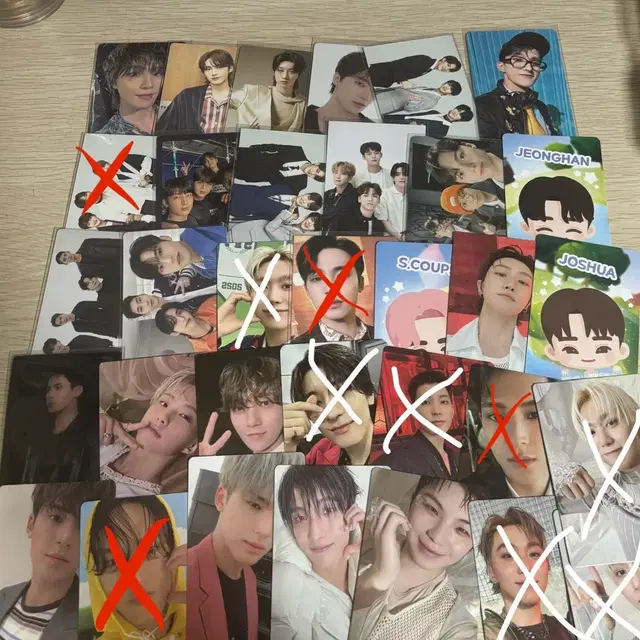 세븐틴 포카 142장 일괄 대량양도