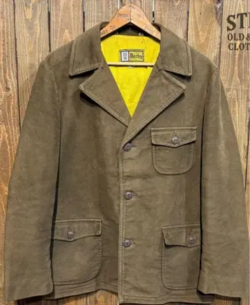 60s DERBY OF SAN FRANCISCO 몰스킨 자켓