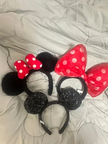 디즈니 머리띠 3개 세트