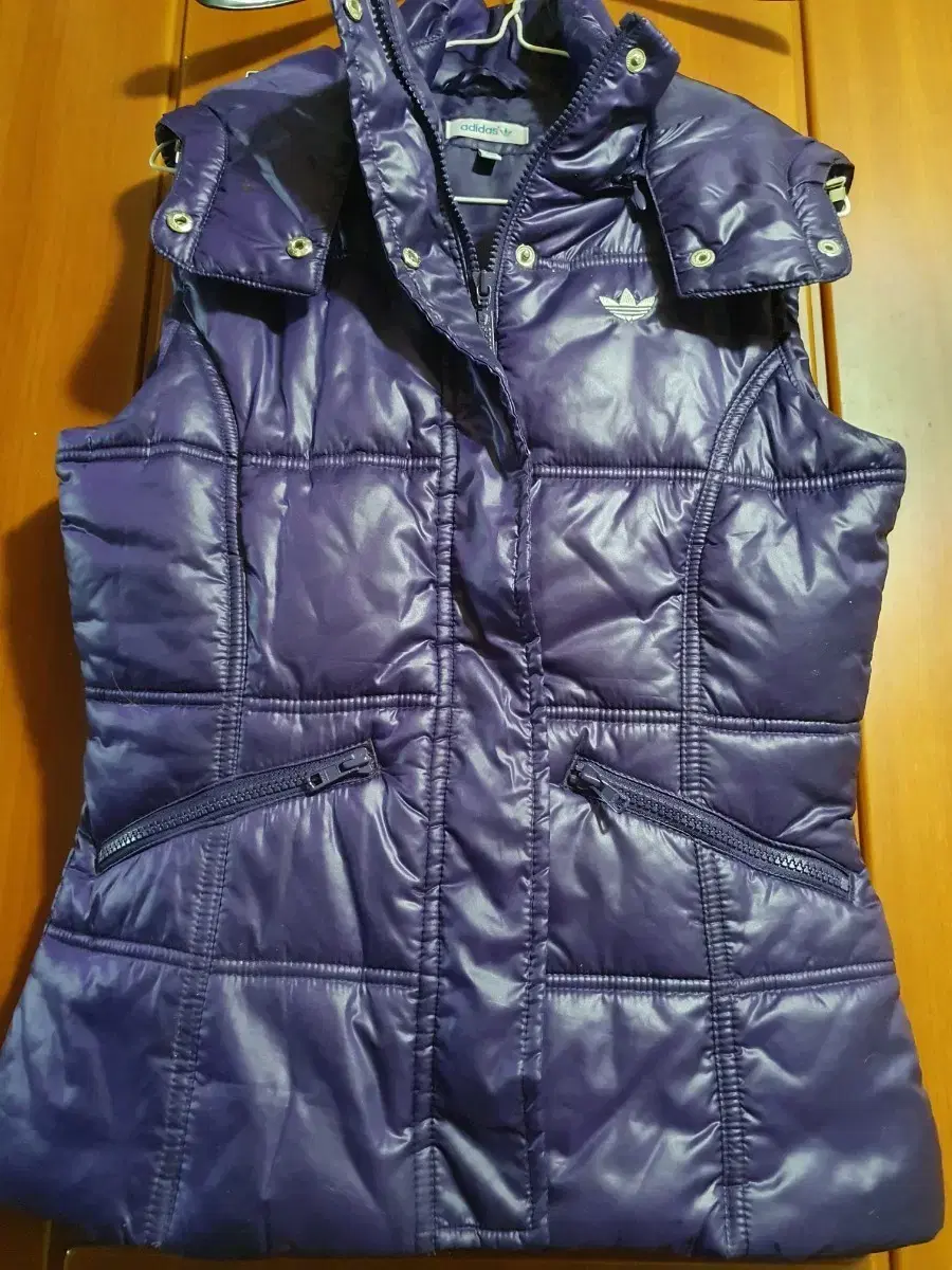 Adidas Women&#x27;s Purple Padded Vest