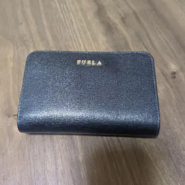 FURLA 블랙 접이식 지갑