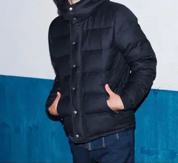 새상품급 그린 라벨 릴랙싱 다운 자켓 S 아우터