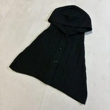 INDIVI (인디비) 후디 판초 블랙 XS 사이즈