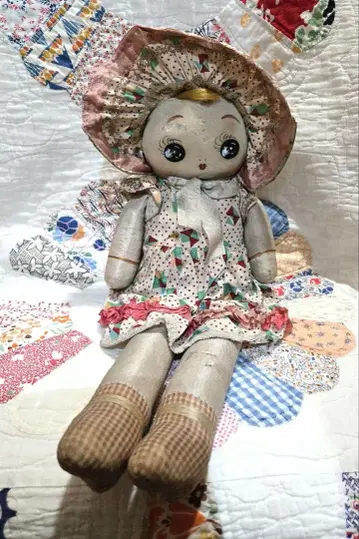 기간 한정 판매 쇼와 레트로 앤티크 당시 물건 문화인형 헤로헤로 인형