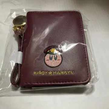 커비 한큐 기차 콜라보 패스 케이스 스트랩 포함 KIRBY HANKYU