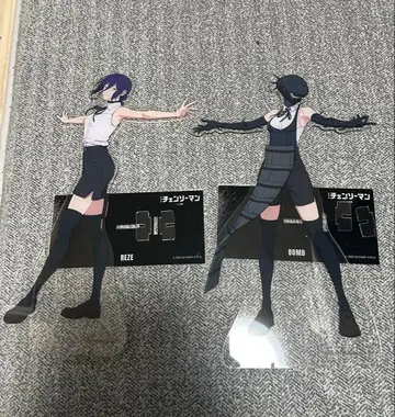 체인소 맨 대교류전 아크릴 메가 스탠드 레제 봄 개봉 완료 새상품급