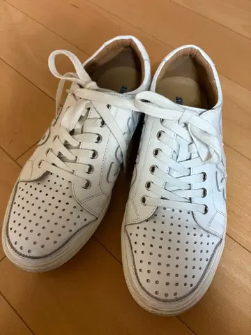 SINA COVA 시나코바 가죽 스니커즈 26cm