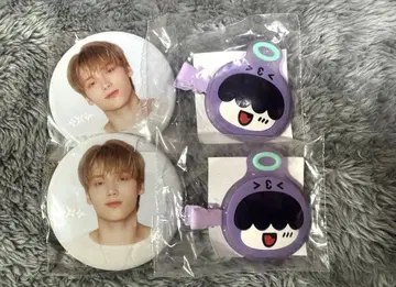 TXT ACT: TOMORROW 휴닝카이 캔 배지 헤어 클립