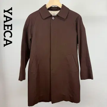 YAECA 야에카 울 린넨 스텐카라 코트 래글런 슬리브