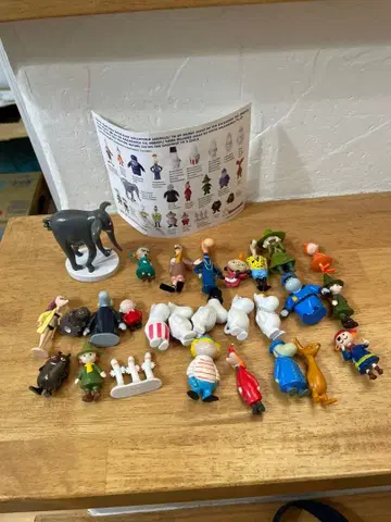 무민 피규어 세트 27개