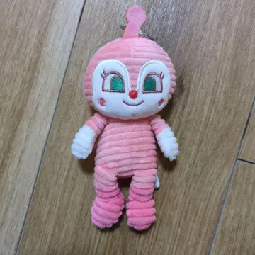 호빵맨 뮤지엄 한정판 코듀로이 짤랑이 참 봉제 인형