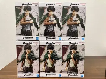 진격의 거인 Grandista 엘렌 리바이 피규어 6개 세트