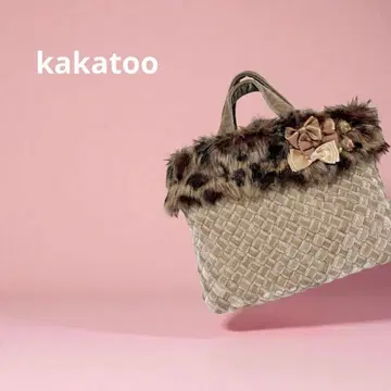 인조 모피 토트백 [ 새상품 ] kakatoo