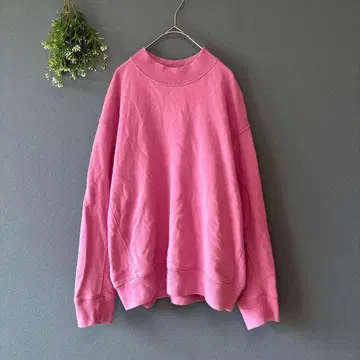 유니클로 [XL] 인기! 완판템 압도적인 존재감 모크넥 맨투맨 풀오버