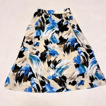 제이페리 올 패턴 플레어 스커트 아트 디자인 예술 미술 F