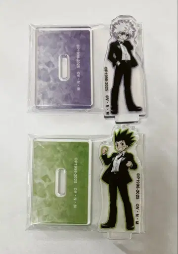 HUNTER x HUNTER 수트 트레이딩 아크릴 스탠드 곤 키루아