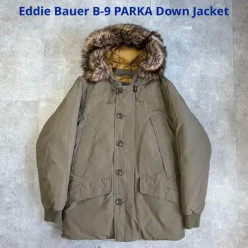 [미사용품급] 에디 바우어 B-9 파카 다운 자켓 S 카키