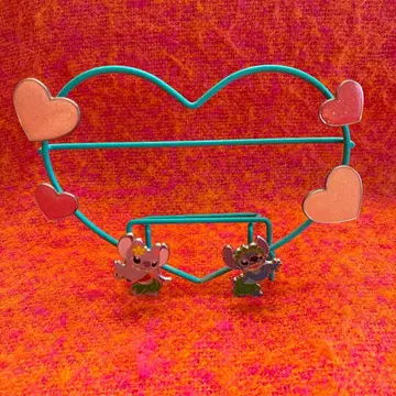 스티치 릴로 하트형 프레임