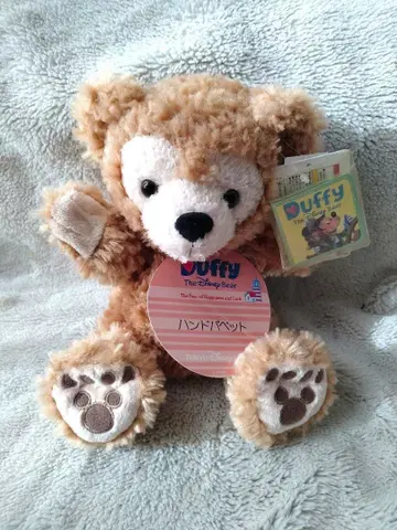 [1/9] 새상품 택 포함 더피 핸드 퍼펫 디즈니 씨 봉제 인형