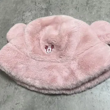 미키 귀 달린 복슬복슬 햇 버킷햇 버케햇 모자 Disney