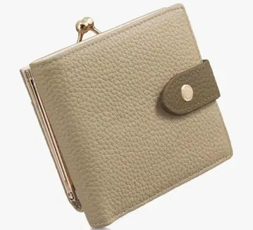 이단 접이식 지갑 그레이지