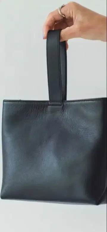 가죽 미니 원 핸들 백