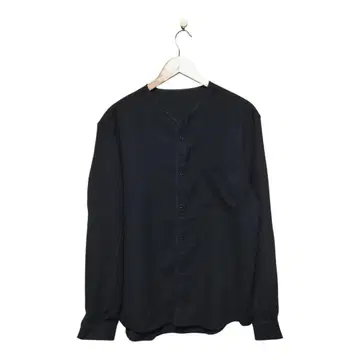 노카라 플란넬 셔츠