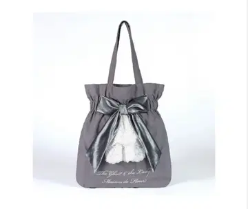 Maison de Fleur 리본 포함 토트백 고스트 앤 레이디