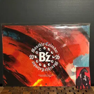 B'z 2026년 월간 달력 명함 사이즈 달력 포함
