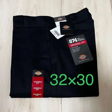 [미사용 새상품] 디키즈 874 블랙 32 x 30