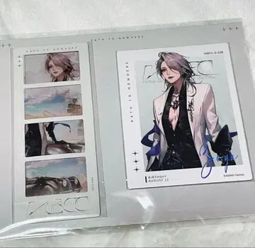 무기미도 빛과 그림자 전시회 멀티 프레임 폴라로이드 카드 조야