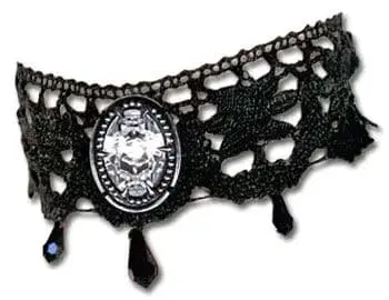 AlchemyGothic P352 Hemlock Lace Choker
