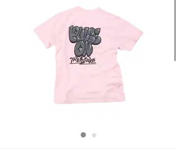 treasure pulse on 티셔츠 ( 핑크 M 사이즈 )