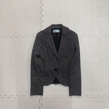 테일러드 자켓 그레이 울 혼방 자켓 00 s vintage