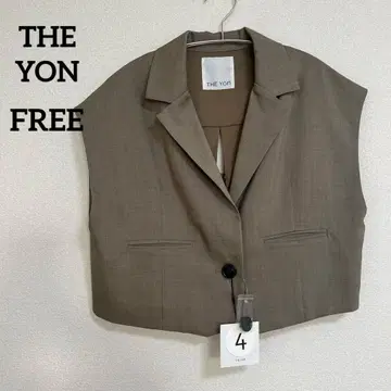 새상품 THE YON 숏 테일러드 자켓 베스트 cd240