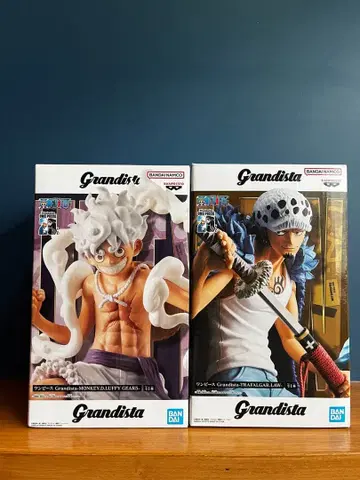 Grandista 루피 & 로우 피규어 2체 세트