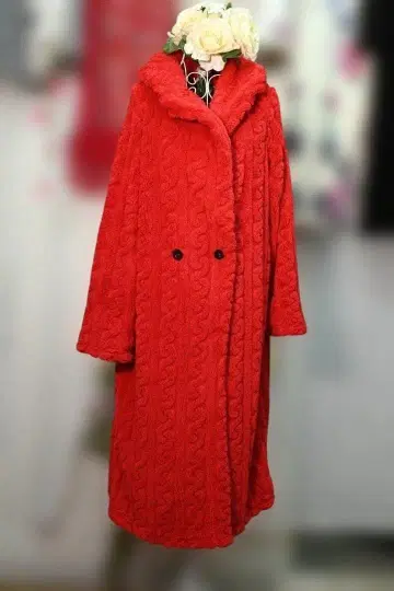 새상품 추가 OFF 안감 없음 케이블 조절 푹신푹신 롱 코트 9161