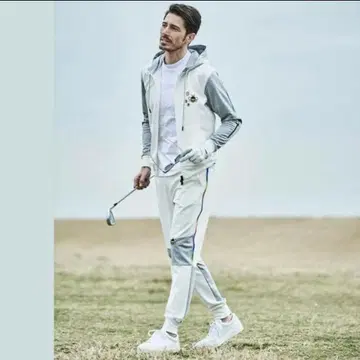 g-stage 지스테이지 벌 자수 후드티&팬츠 골프 셋업