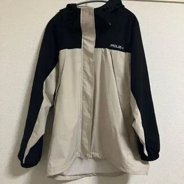 MILKFED. 마운틴 후드티 베이지/블랙/아우터