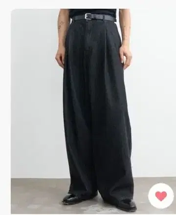 SINSSWide 벌룬 데님 와이드 벌룬 데님 블랙 M