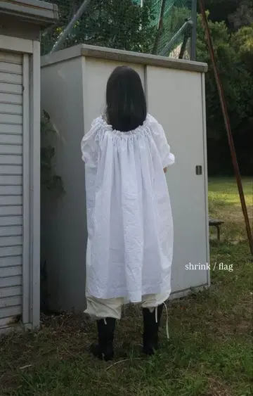 tope shrink / flag 핸드메이드 드레스
