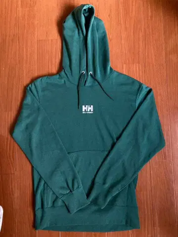 헬리 한센 그린 후드티 L
