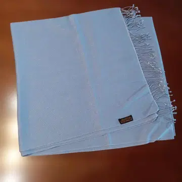 50% 파시미나 50% 실크 스톨 라이트 블루