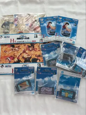 원피스 캐릭터 굿즈 세트