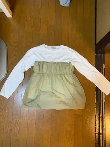 choette 긴팔 셔츠 M 화이트 베이지