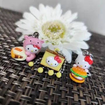 지역 한정 헬로키티 키링 나가사키 3개 세트