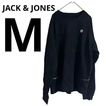 한정판 JACK & JONES CORE [ M ] 블랙 트레이닝복